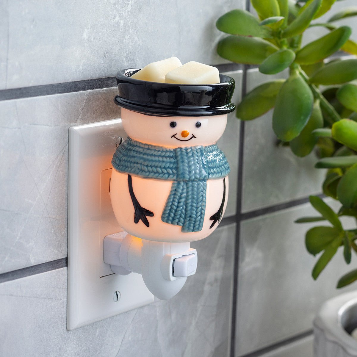 Snowman Pluggable Wax Melt Warmer - Abboo Candle Co