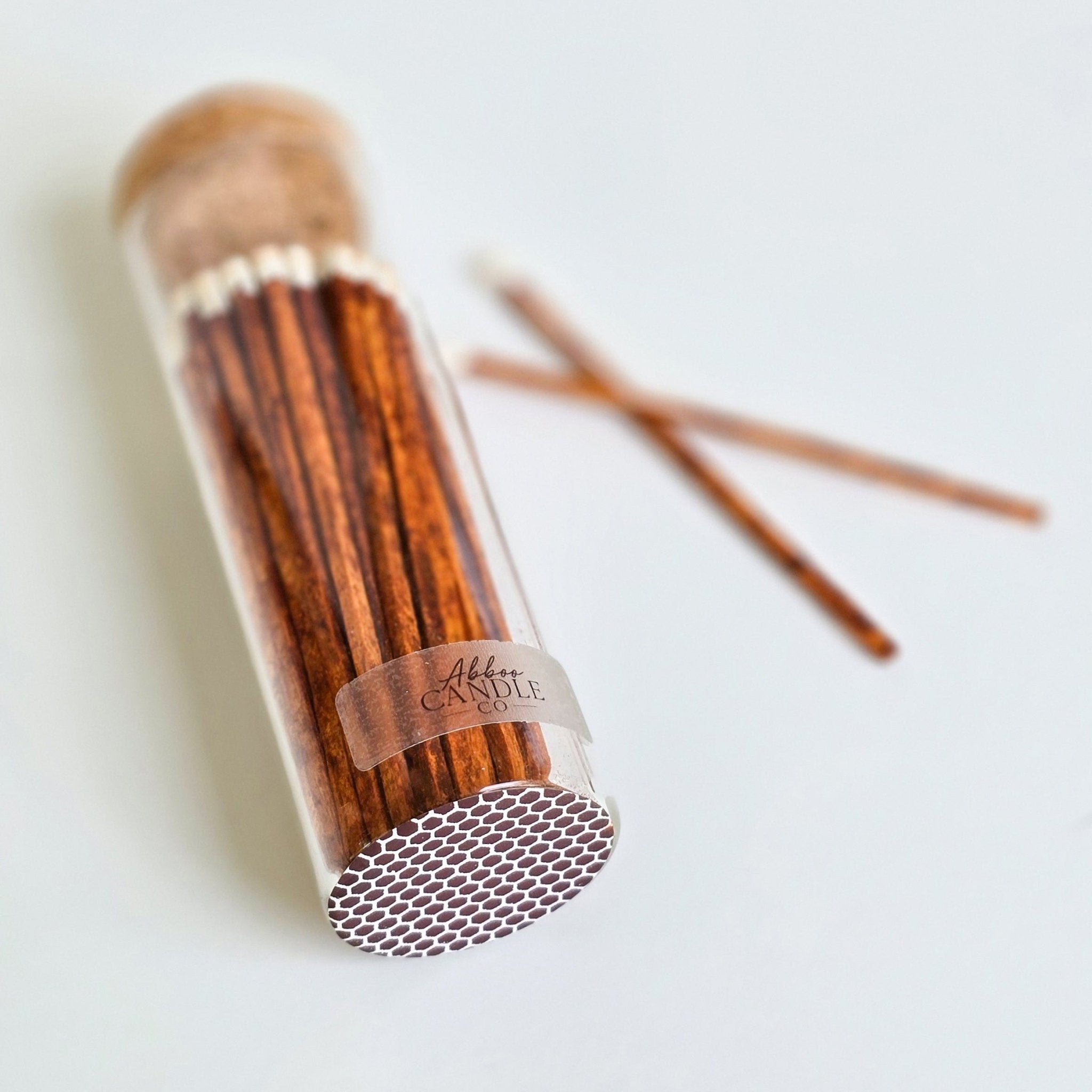 Wooden Matchsticks - Carrot Cake - Abboo Candle Co
