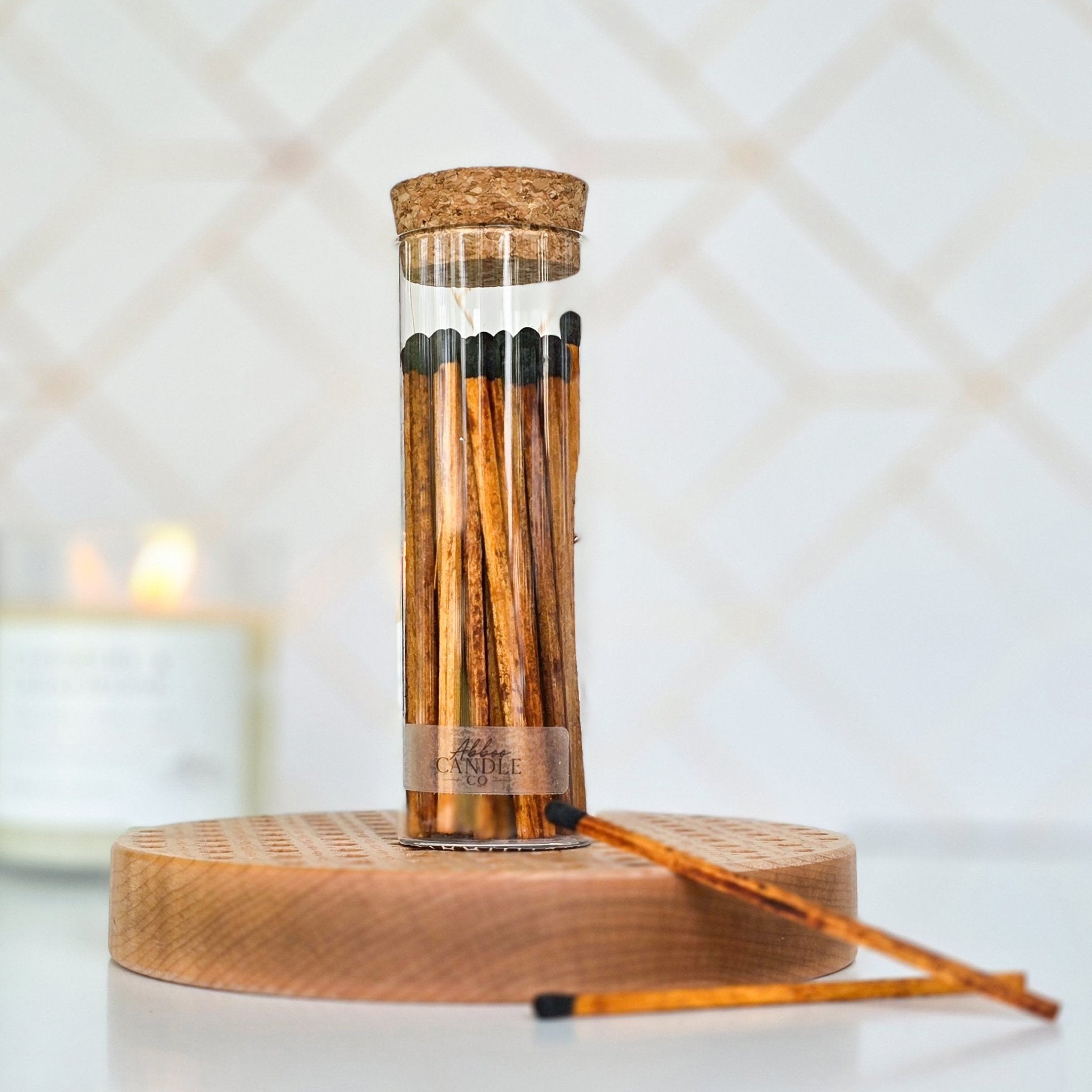 Wooden Matchsticks - Espresso - Abboo Candle Co