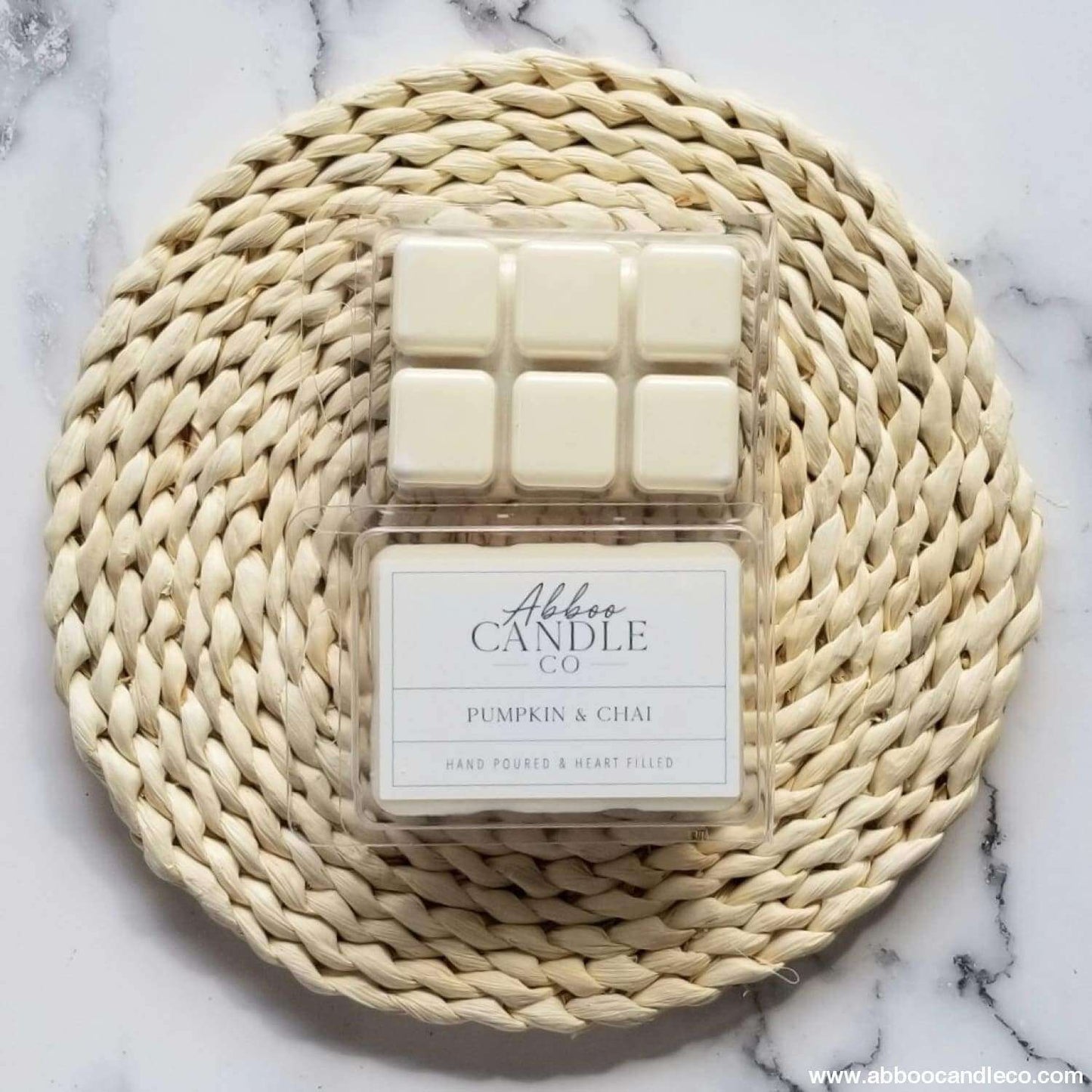 Pumpkin and Chai Soy Wax Melts - Abboo Candle Co