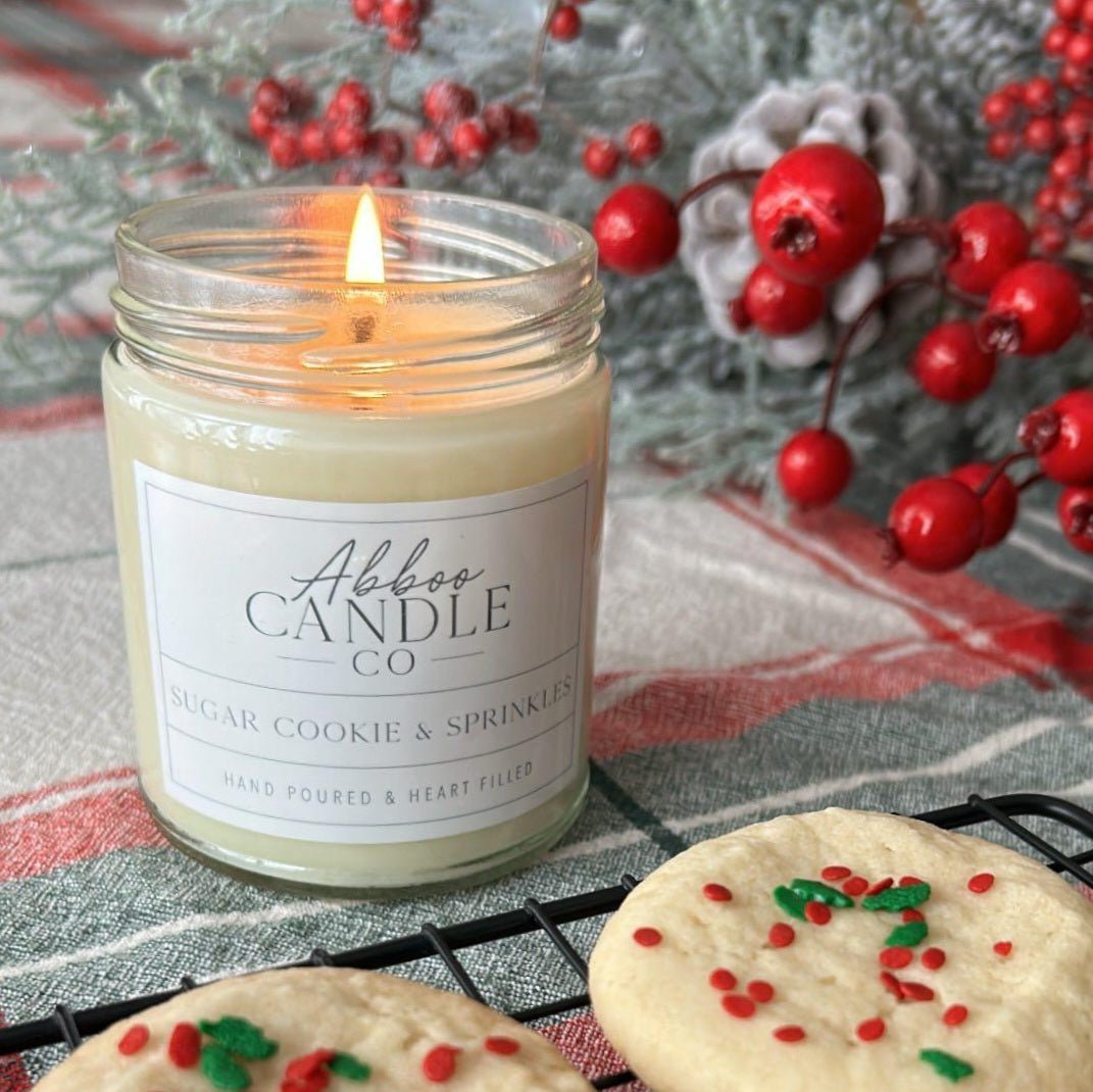 Sugar Cookie and Sprinkles Soy Candle - Abboo Candle Co
