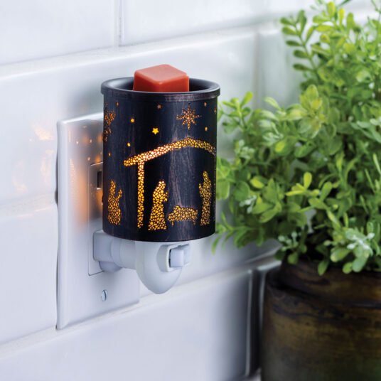 Wax Melt Warmer: Nativity Pluggable - Abboo Candle Co