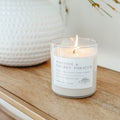 Fireside and Cherry Tobacco Soy Tumbler Candle
