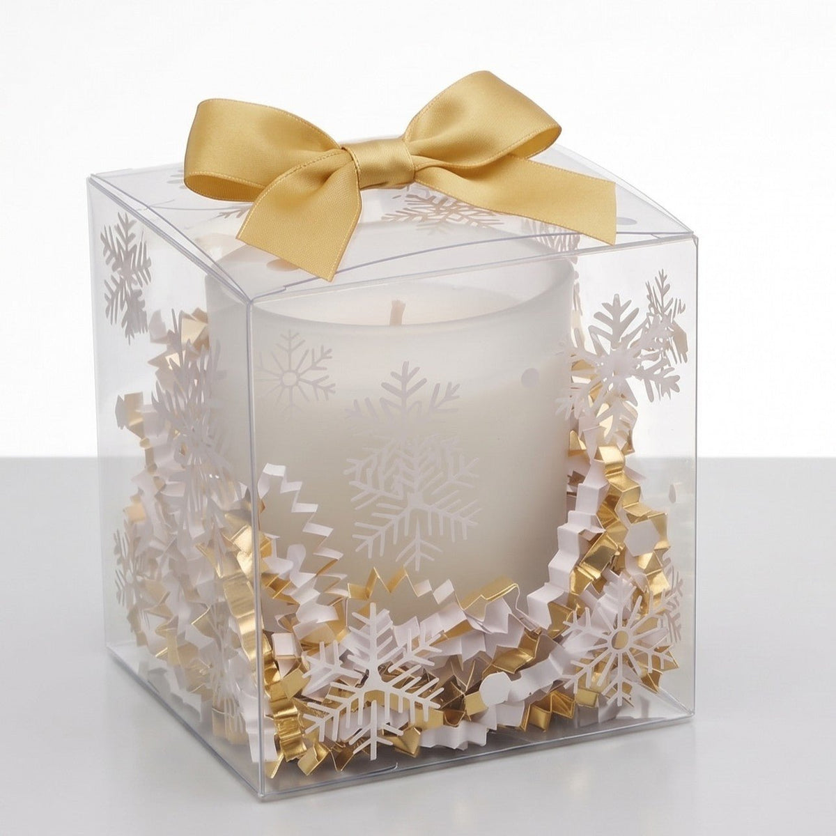 Frosted Snowflake Mini Candle - Limited Edition - Abboo Candle Co