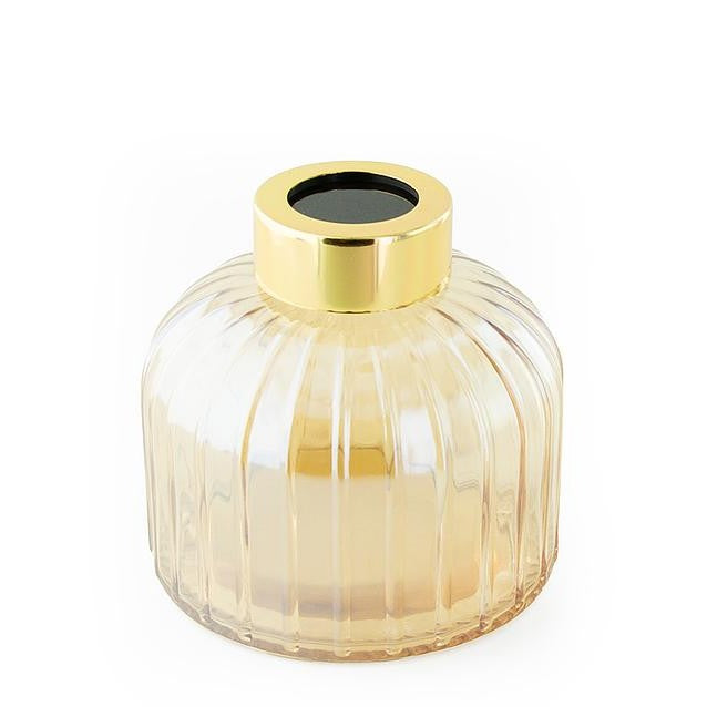 Champagne Ribbed Reed Diffuser - Limited Edition
