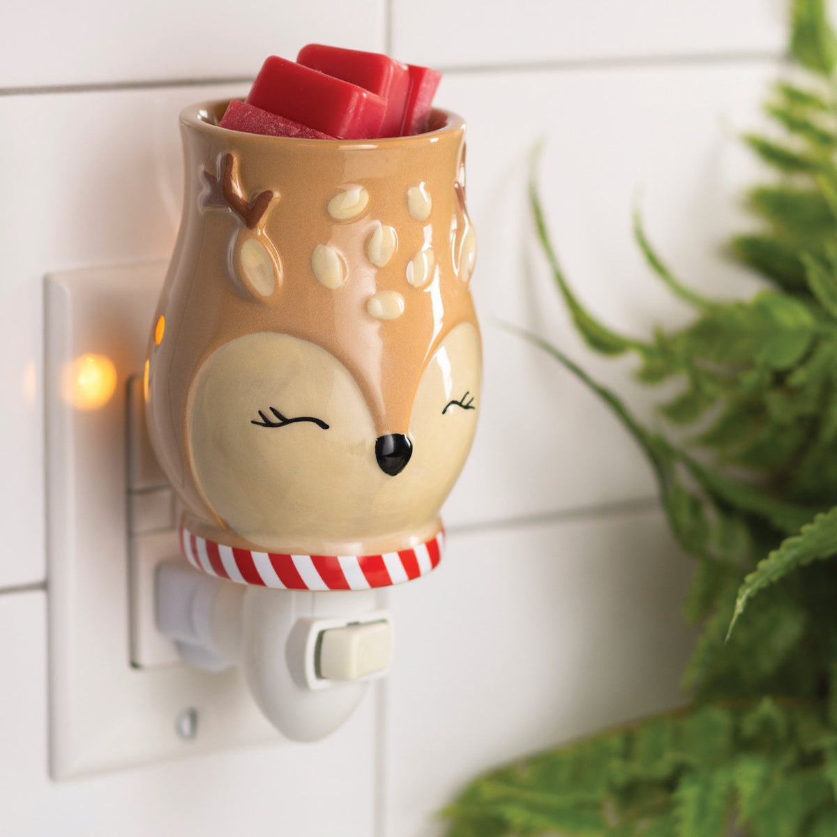 Reindeer Pluggable Wax Melt Warmer