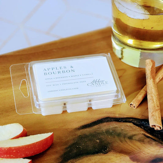 Apples and Bourbon Soy Wax Melts - Abboo Candle Co