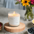 Berries and Blooms Soy Tumbler Candle - Abboo Candle Co