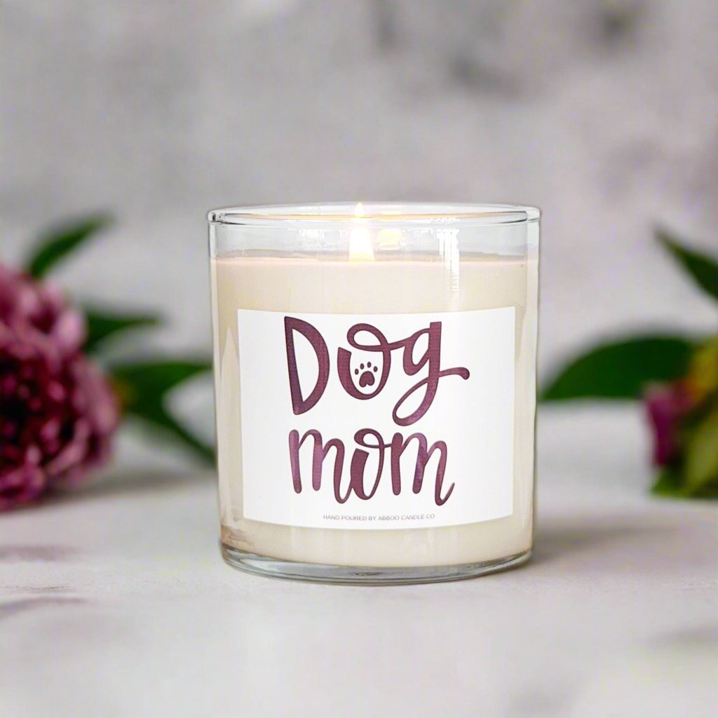 Dog Mom Soy Candle - Abboo Candle Co