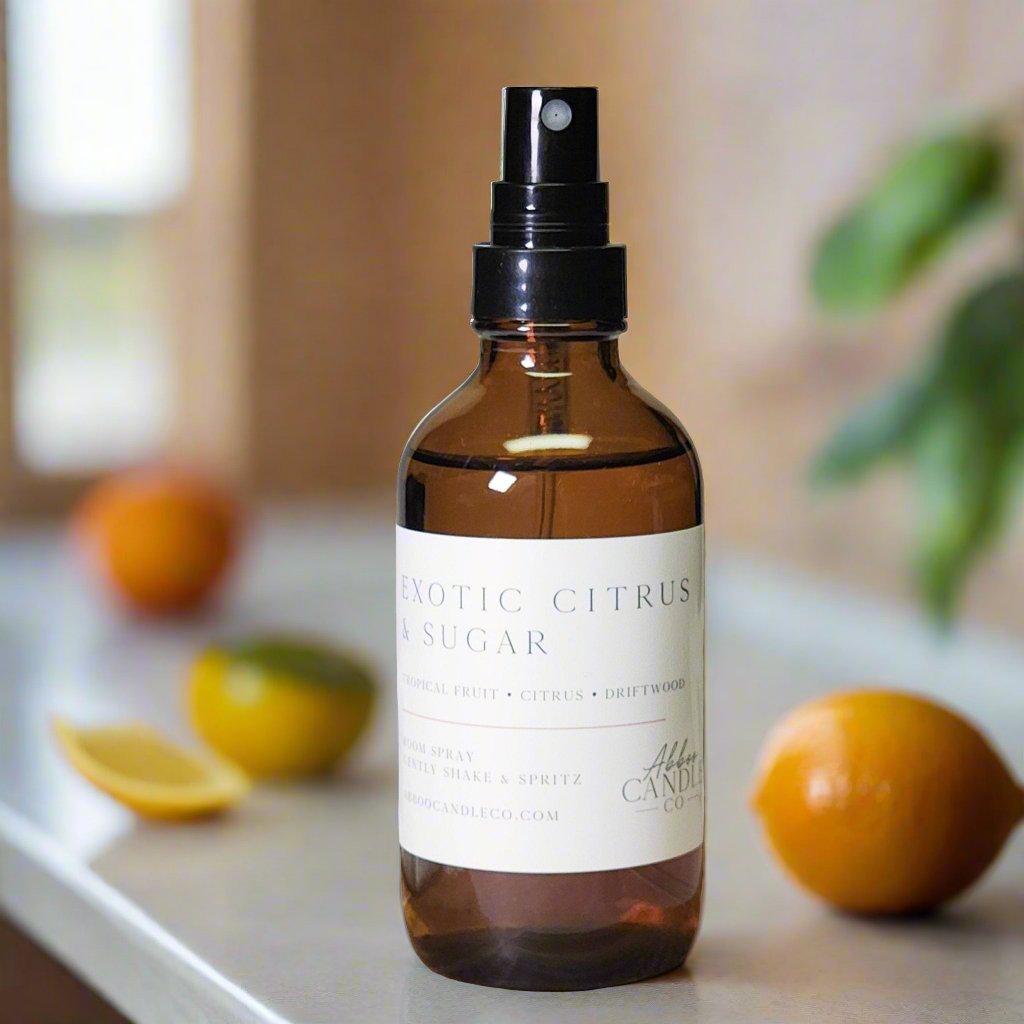 Exotic Citrus and Sugar Room Spray - Abboo Candle Co