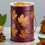 Falling Leaves Copper Wax Melt Warmer - Abboo Candle Co