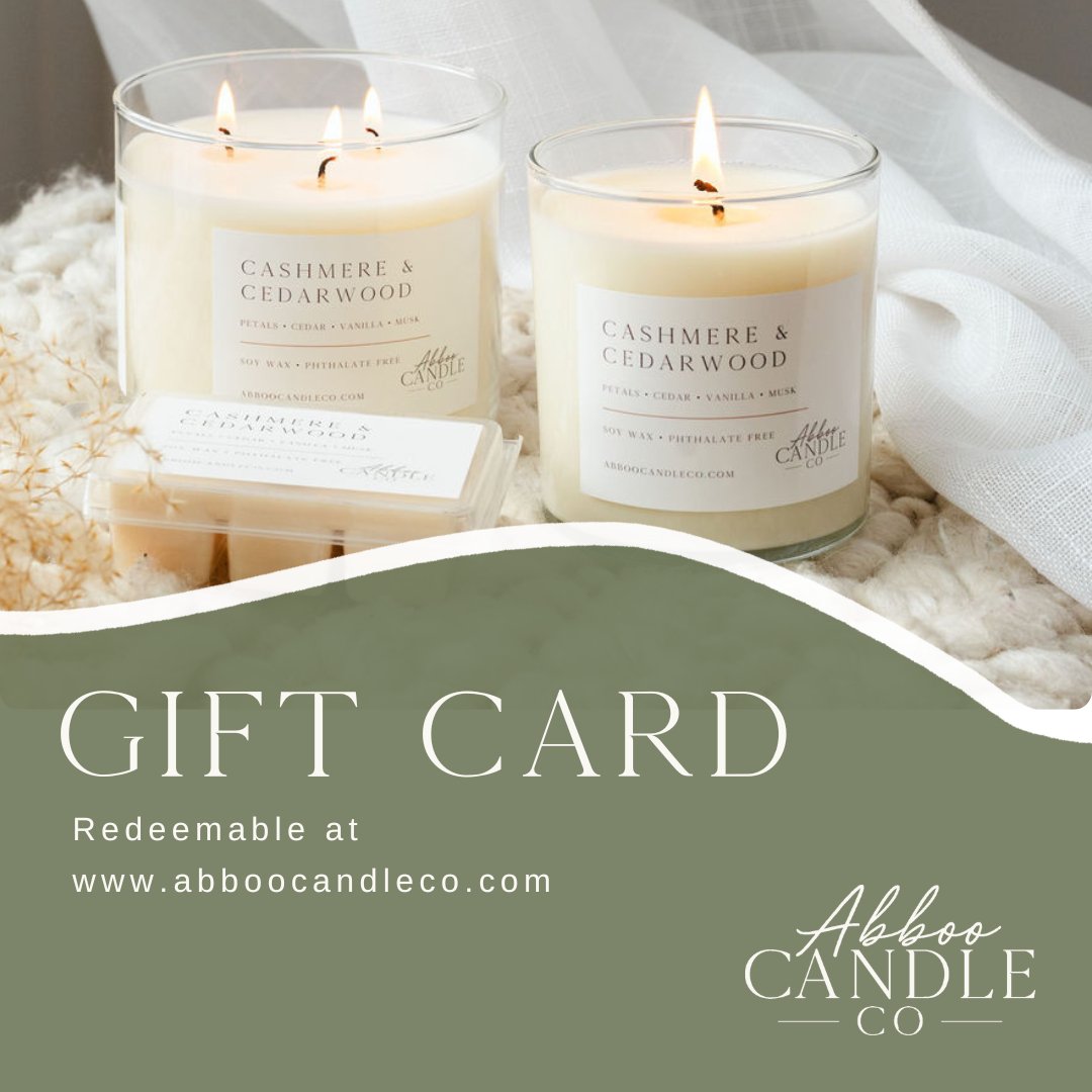 Gift Card - Abboo Candle Co