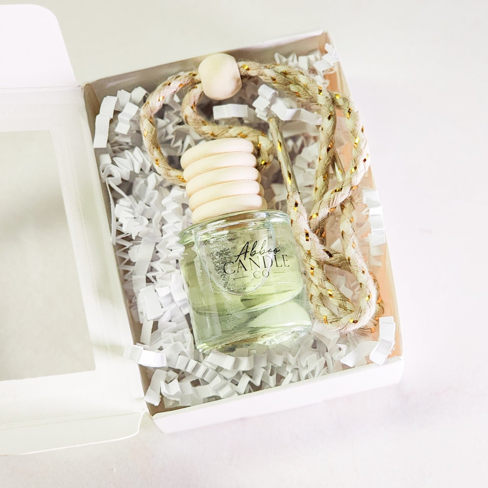 Hanging Car Diffuser Car Air Freshener Abboo Candle