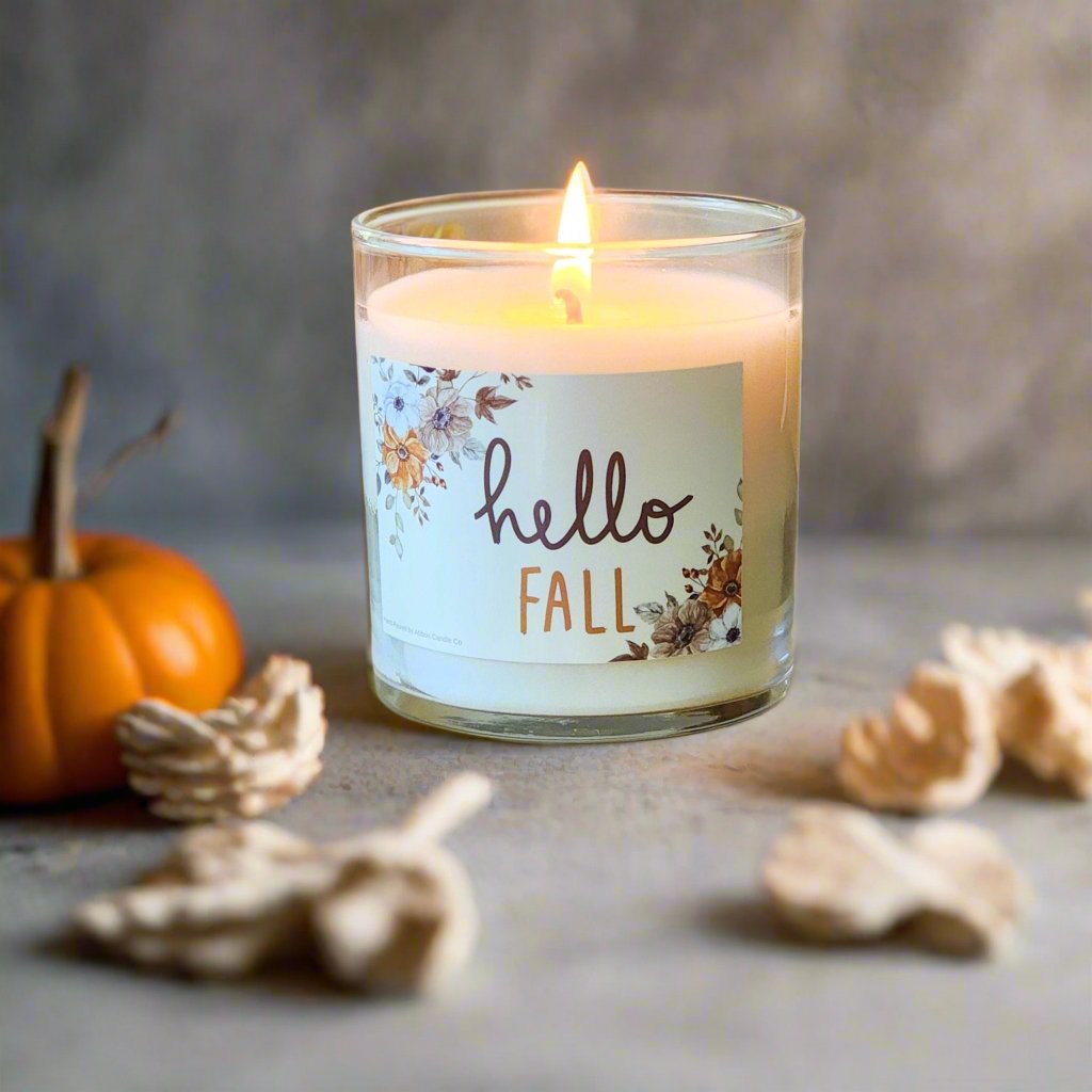 Hello Fall Soy Candle - Abboo Candle Co