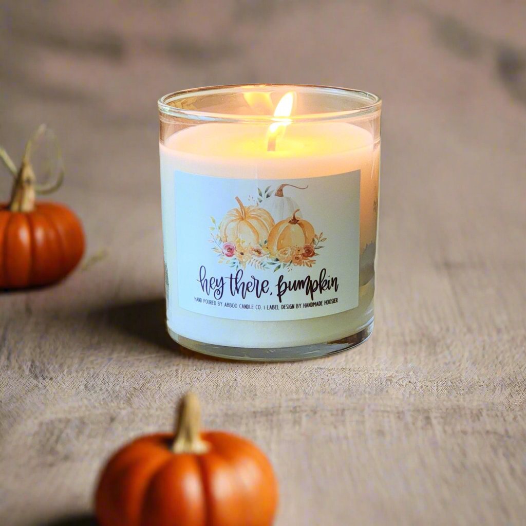 Hey There, Pumpkin Soy Candle - Abboo Candle Co