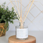Leather and Bay Leaf Reed Diffuser - Abboo Candle Co