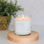 Leather and Bay Leaf Soy Candle - Abboo Candle Co