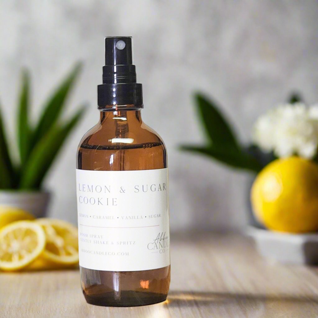 Lemon and Sugar Cookie Room Spray - Abboo Candle Co