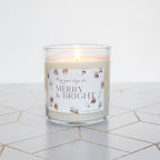 Merry and Bright Soy Tumbler Candle - Abboo Candle Co