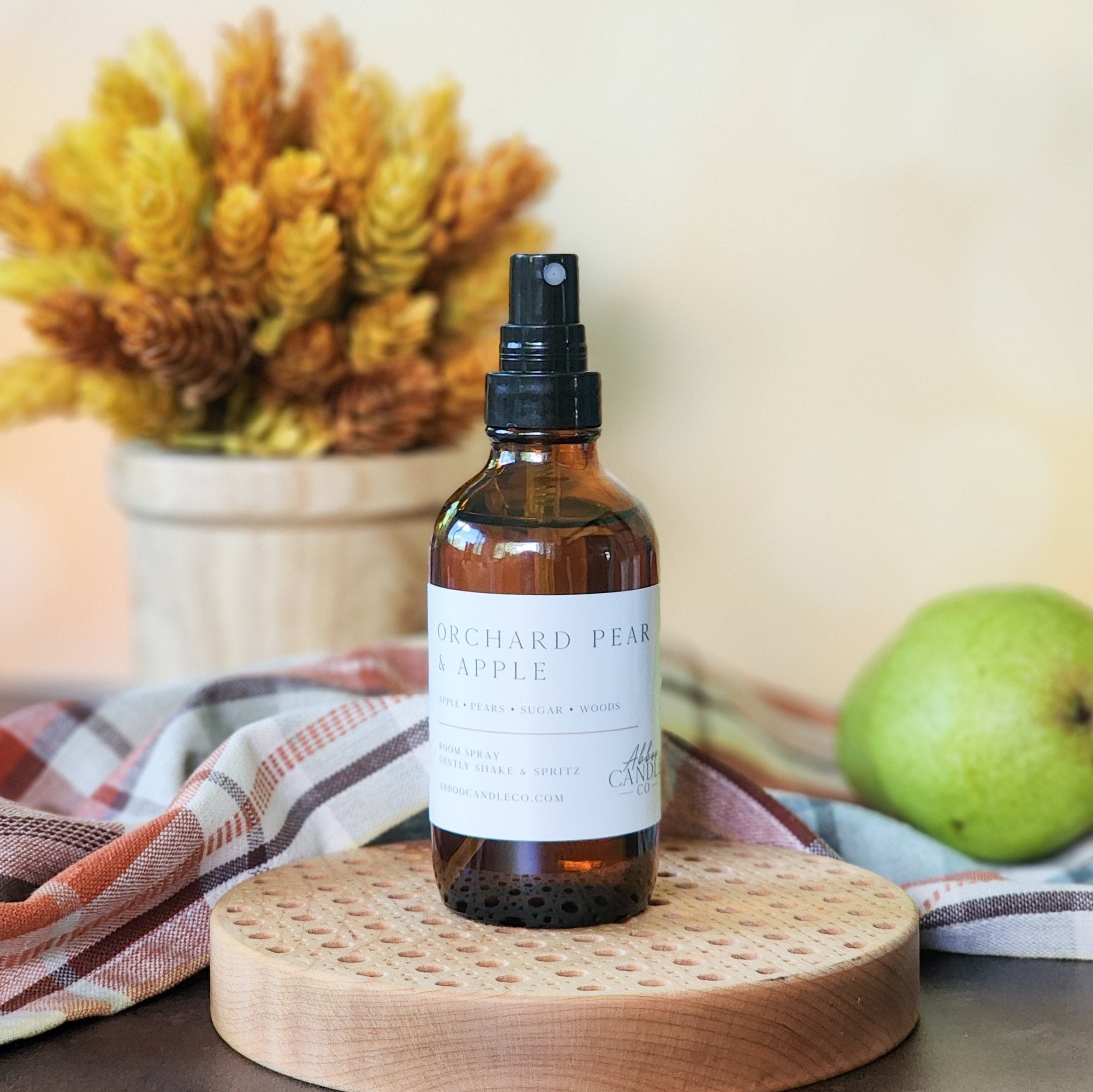 Orchard Pear and Apple Room Spray - Abboo Candle Co