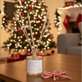 Peppermint and Vanilla Reed Diffuser - Abboo Candle Co