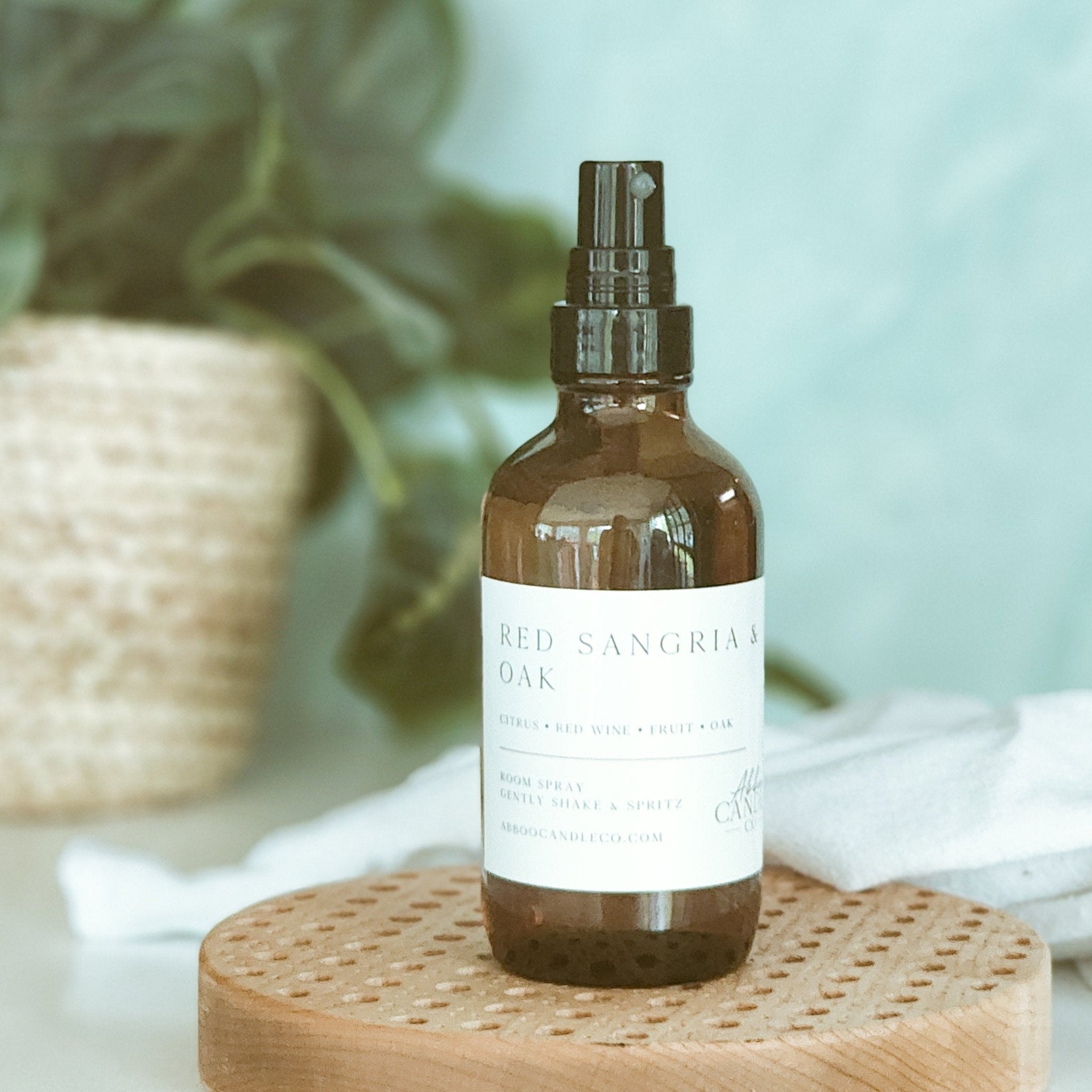 Red Sangria and Oak Room Spray - Abboo Candle Co