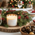 Roasted Chestnut and Spice 3 - Wick Soy Candle - Abboo Candle Co