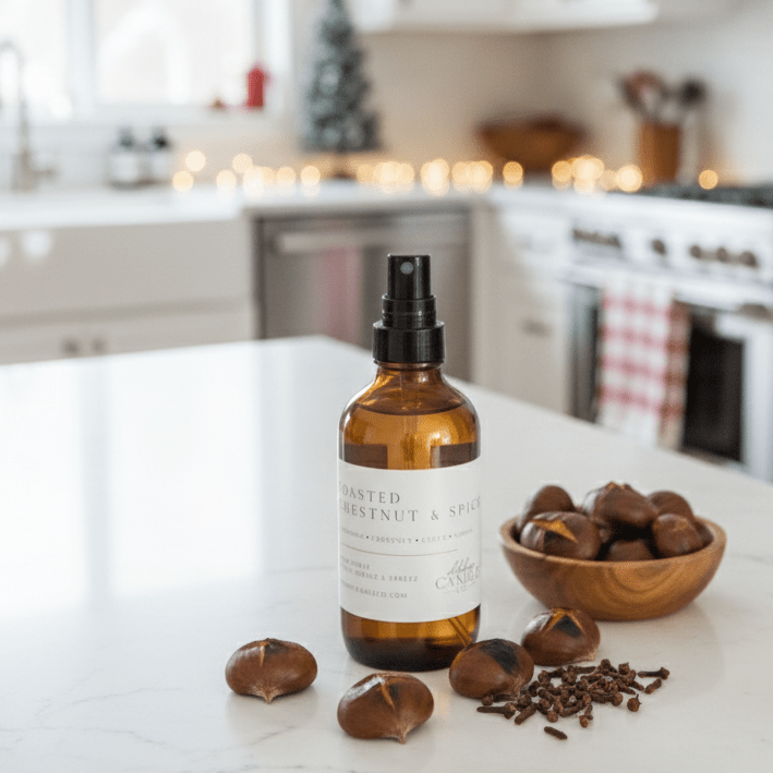 Roasted Chestnut and Spice Room Spray - Abboo Candle Co