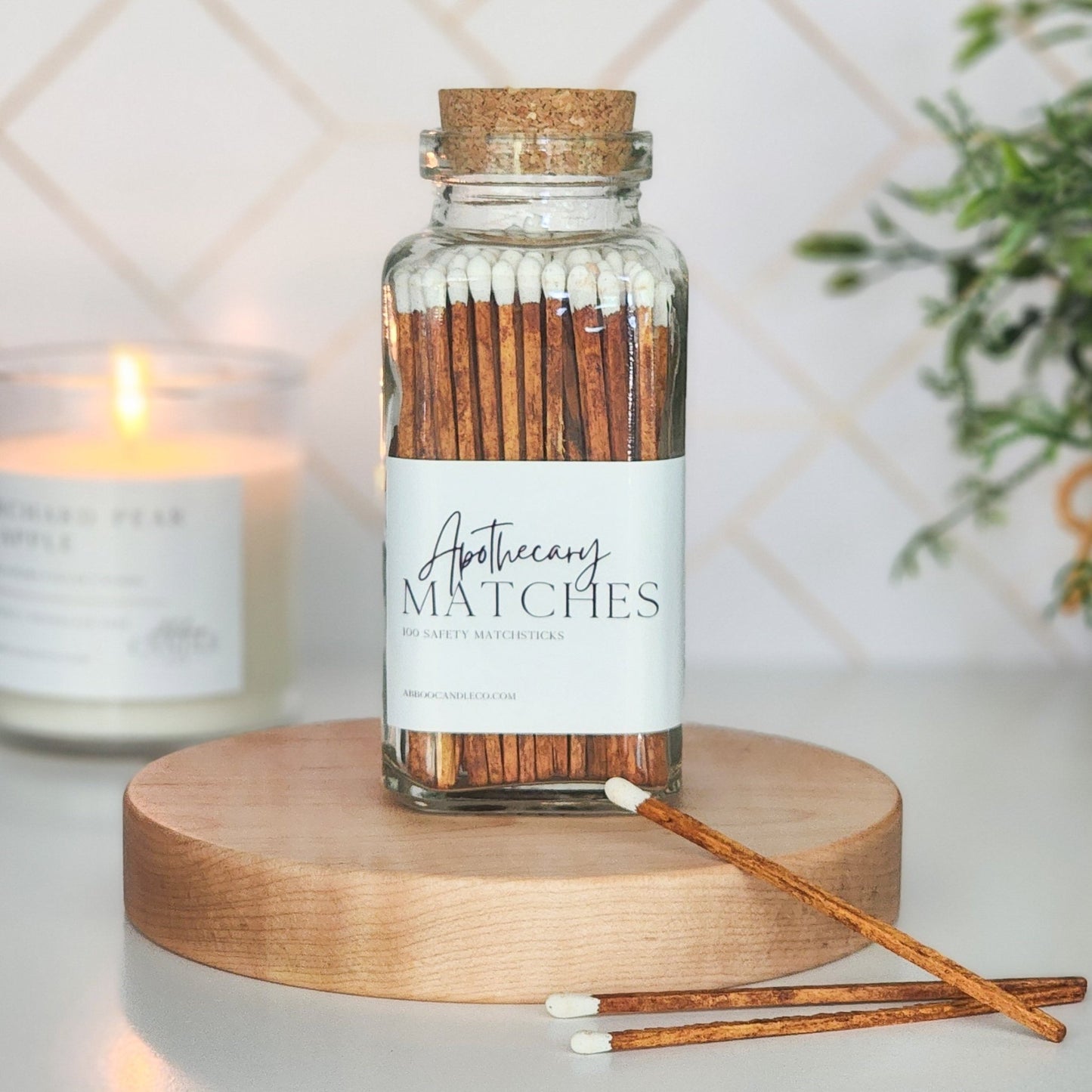 Seasonal Apothecary Matchsticks in Carrot Cake - Limited Edition - Abboo Candle Co