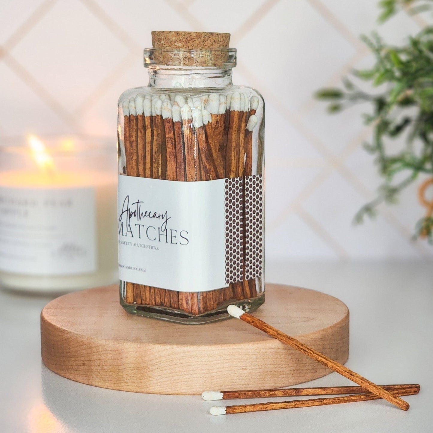 Seasonal Apothecary Matchsticks in Carrot Cake - Limited Edition - Abboo Candle Co