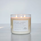Sugar Cookie and Sprinkles 3 - Wick Soy Candle - Abboo Candle Co