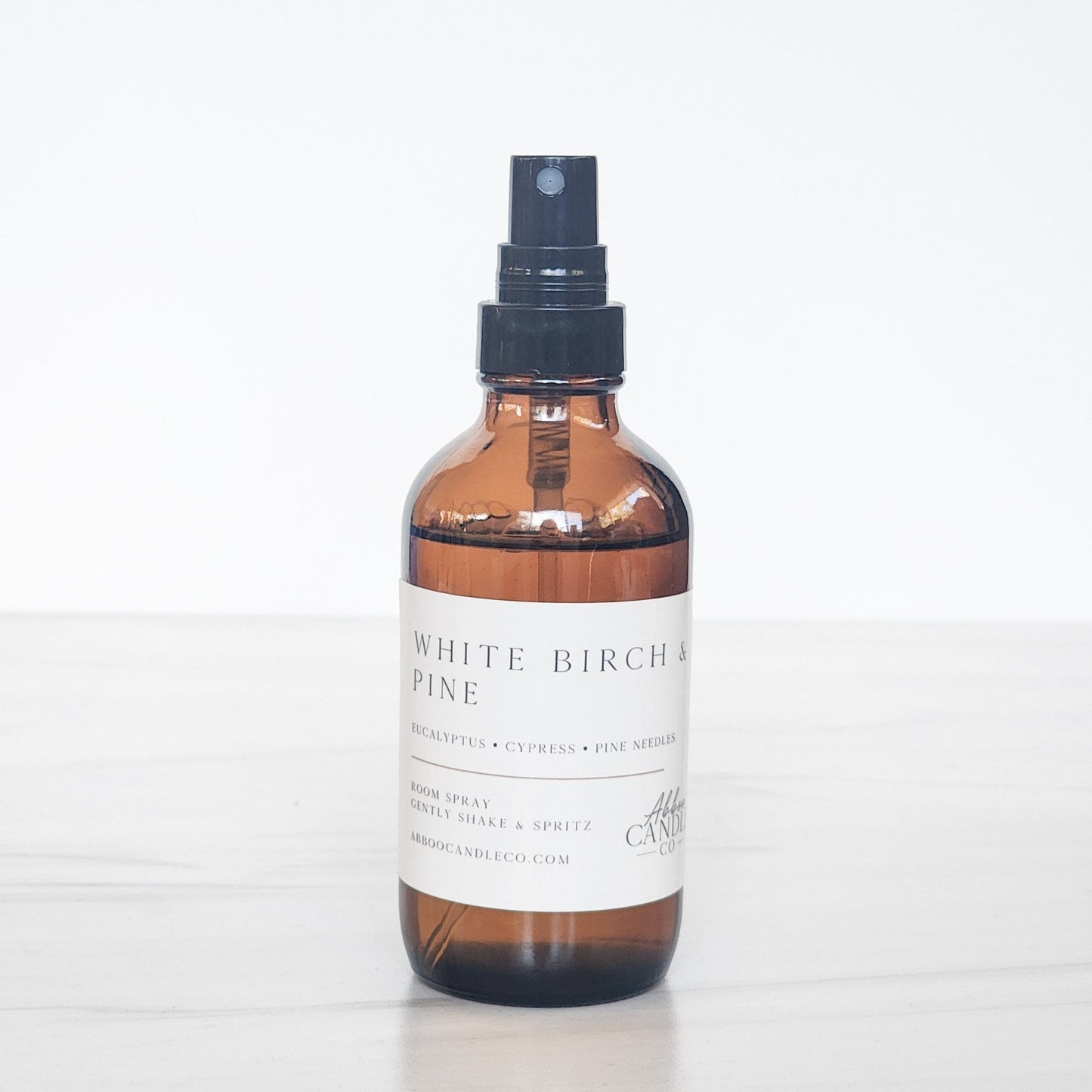 White Birch and Pine Room Spray - Abboo Candle Co