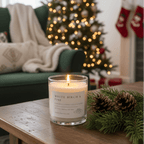 White Birch and Pine Soy Tumbler Candle - Abboo Candle Co