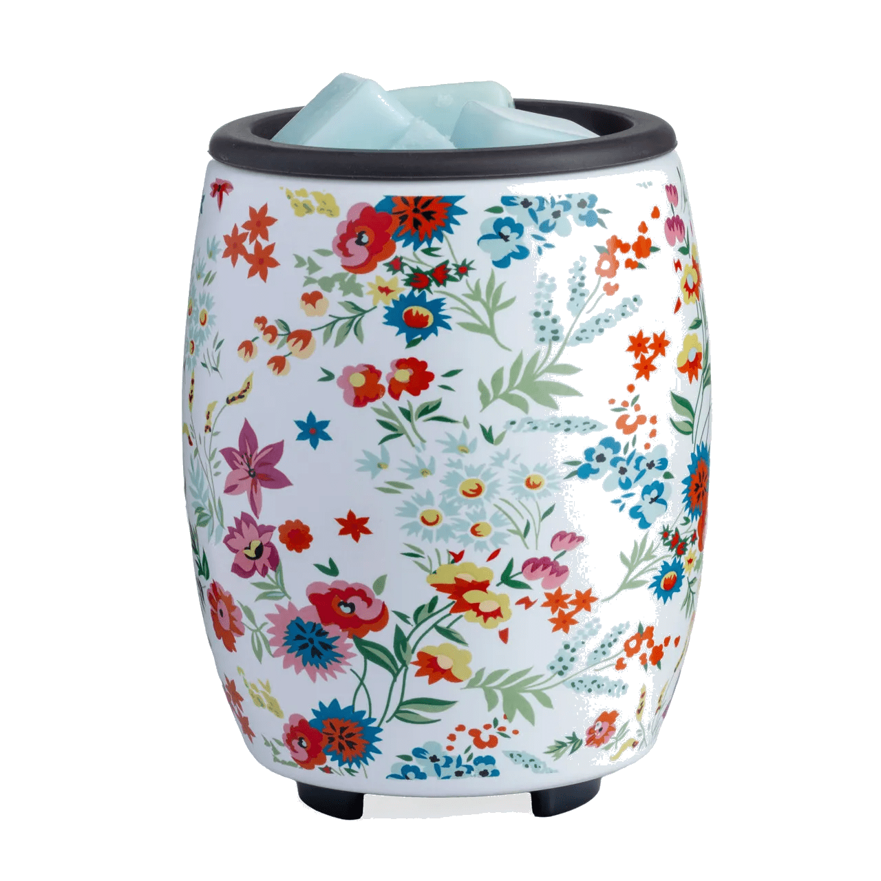 Wildflowers Flip Dish Wax Melt Warmer - Abboo Candle Co