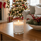 Winter Berries and Mint Soy Tumbler Candle - Abboo Candle Co