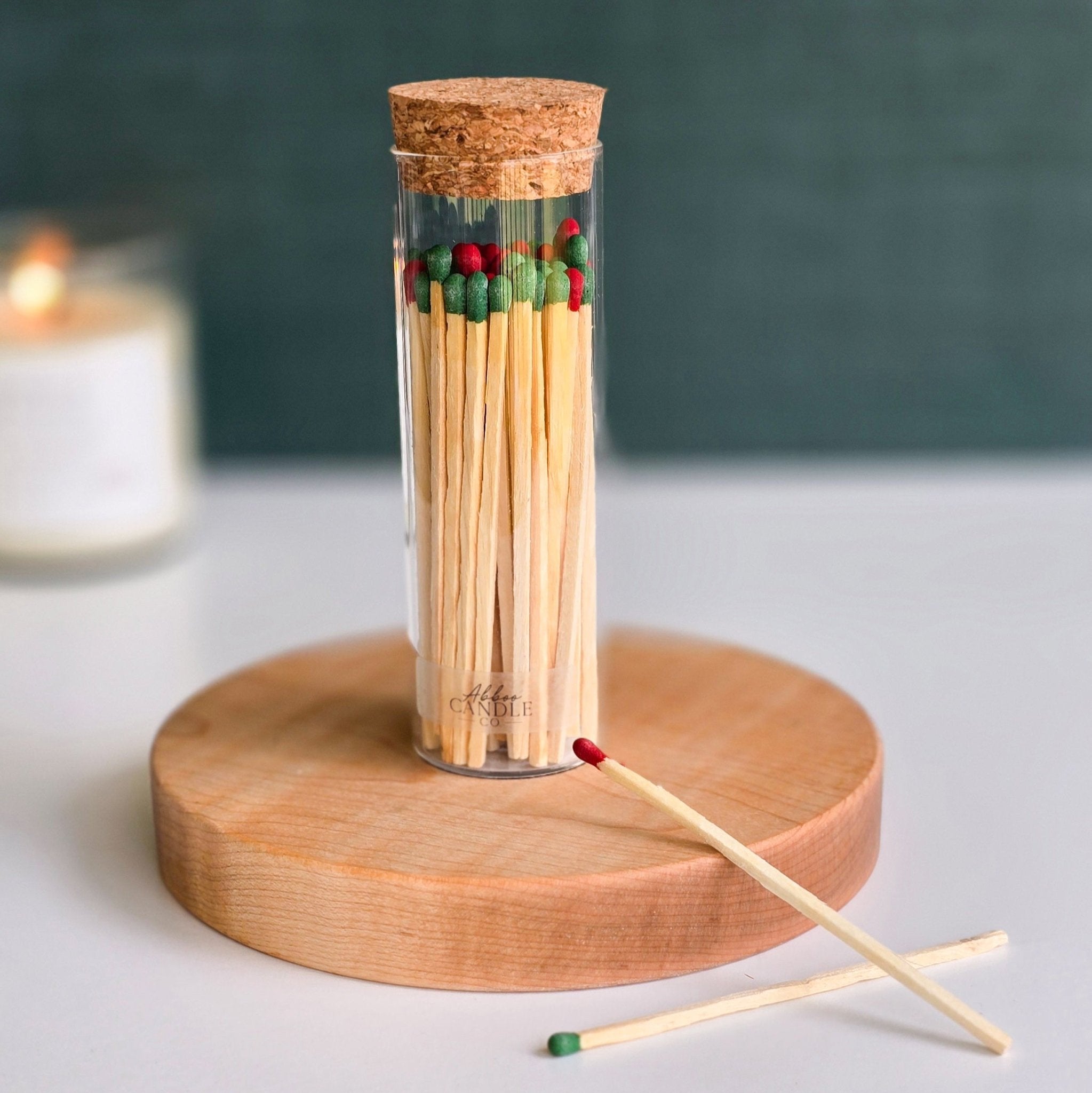 Wooden Matchsticks - Holiday Mix - Abboo Candle Co