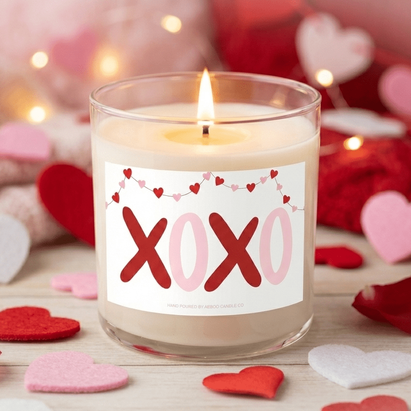 XOXO Soy Candle - Abboo Candle Co