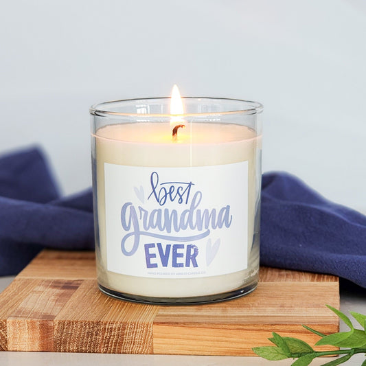 Best Grandma Ever Soy Tumbler Candle - Abboo Candle Co