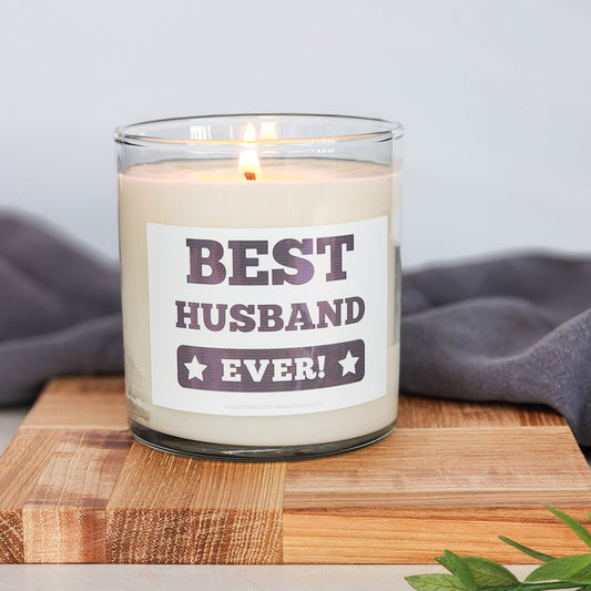 Best Husband Ever Soy Tumbler Candle - Abboo Candle Co