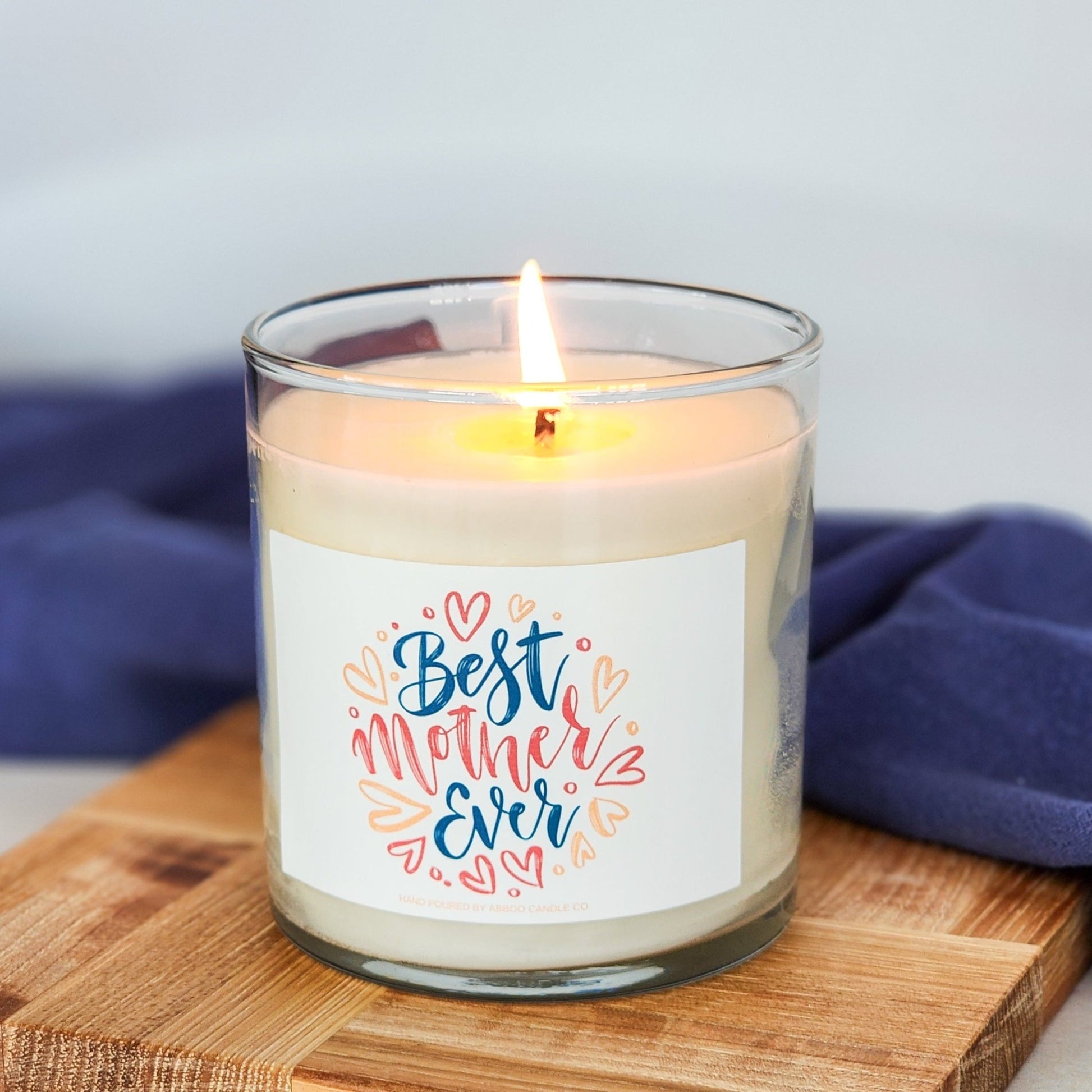 Best Mother Ever Soy Tumbler Candle - Abboo Candle Co