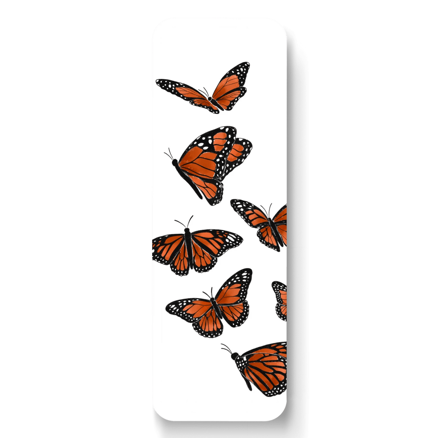 Bookmark - Flying Butterflies Hand Drawn Design - Abboo Candle Co