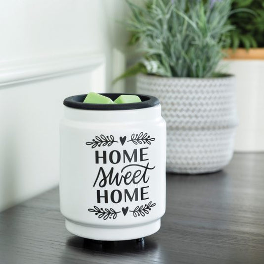 Flip Dish Wax Melt Warmer: Home Sweet Home - Abboo Candle Co