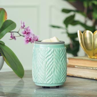Flip Dish Wax Melt Warmer: Mint Leaf - Abboo Candle Co