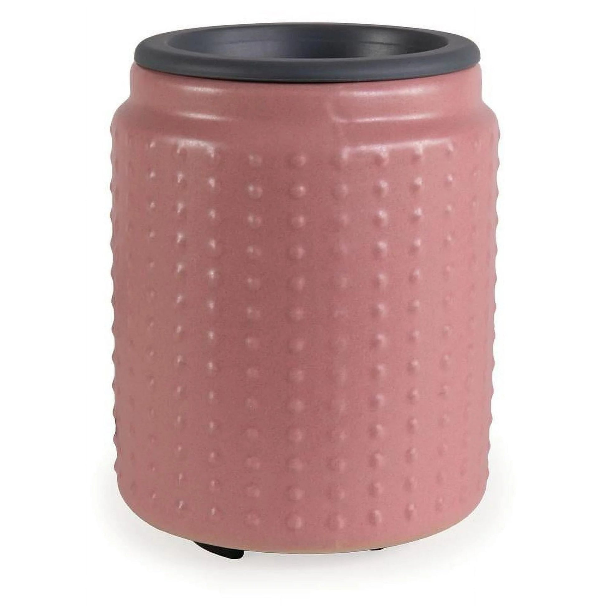 Flip Dish Wax Melt Warmer: Pink Hobnail