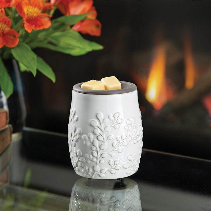 Flip Dish Wax Melt Warmer: White Willow - Abboo Candle Co