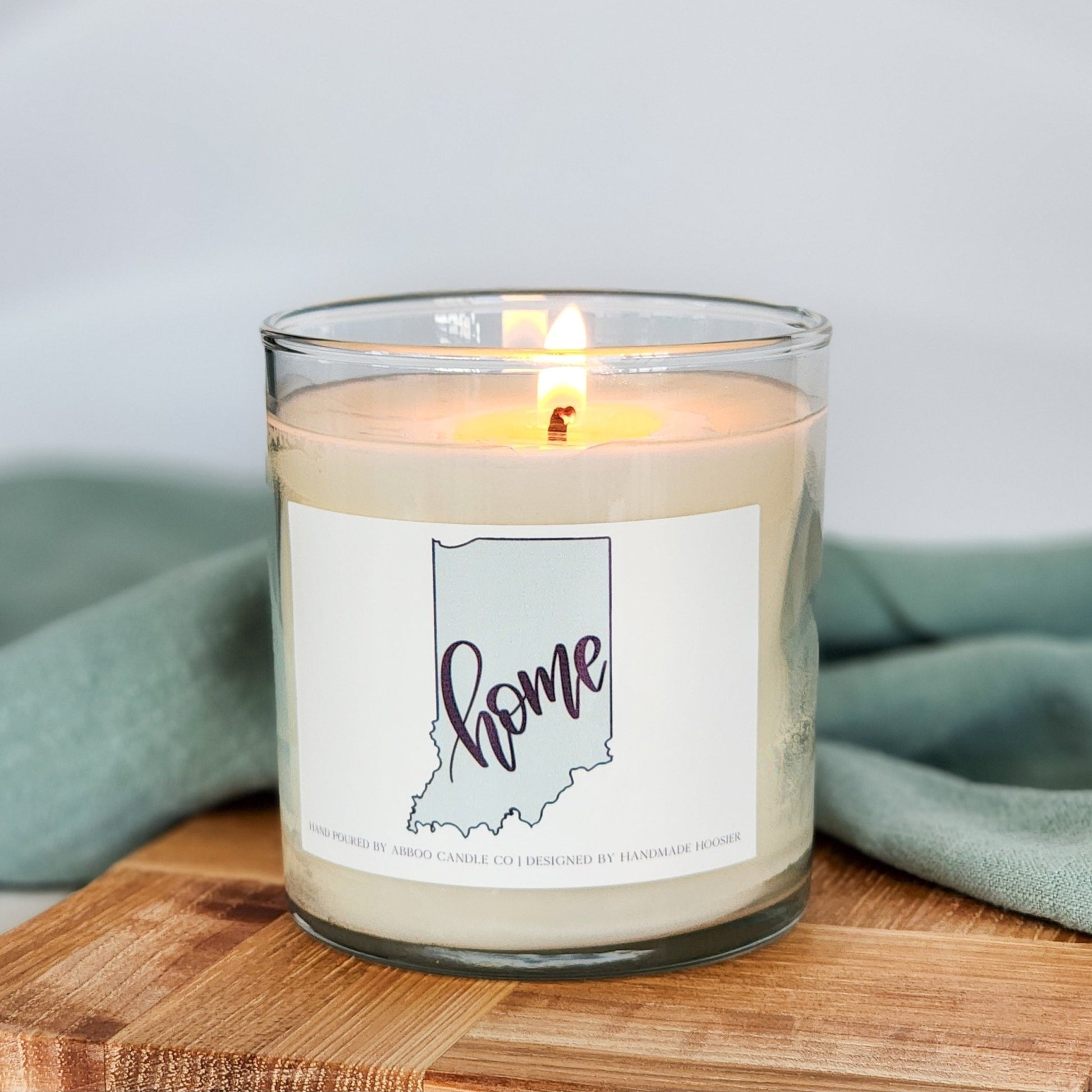 Indiana Home Soy Tumbler Candle - Abboo Candle Co