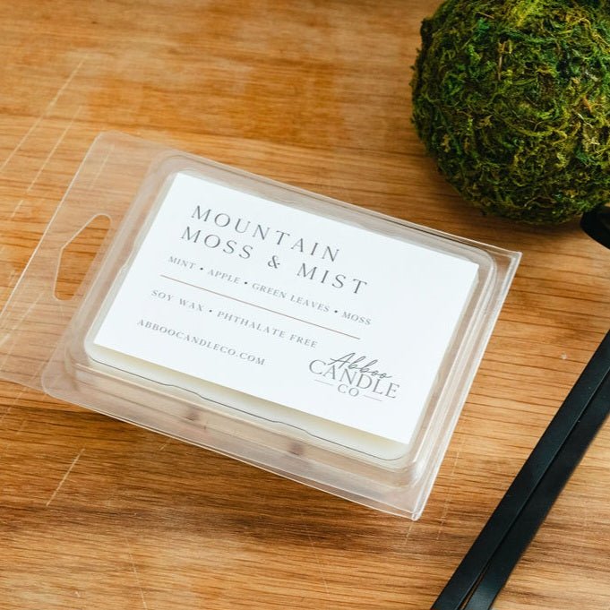 Mountain Moss and Mist Soy Wax Melts - Abboo Candle Co