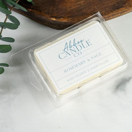 Rosemary and Sage Soy Wax Melts - Abboo Candle Co