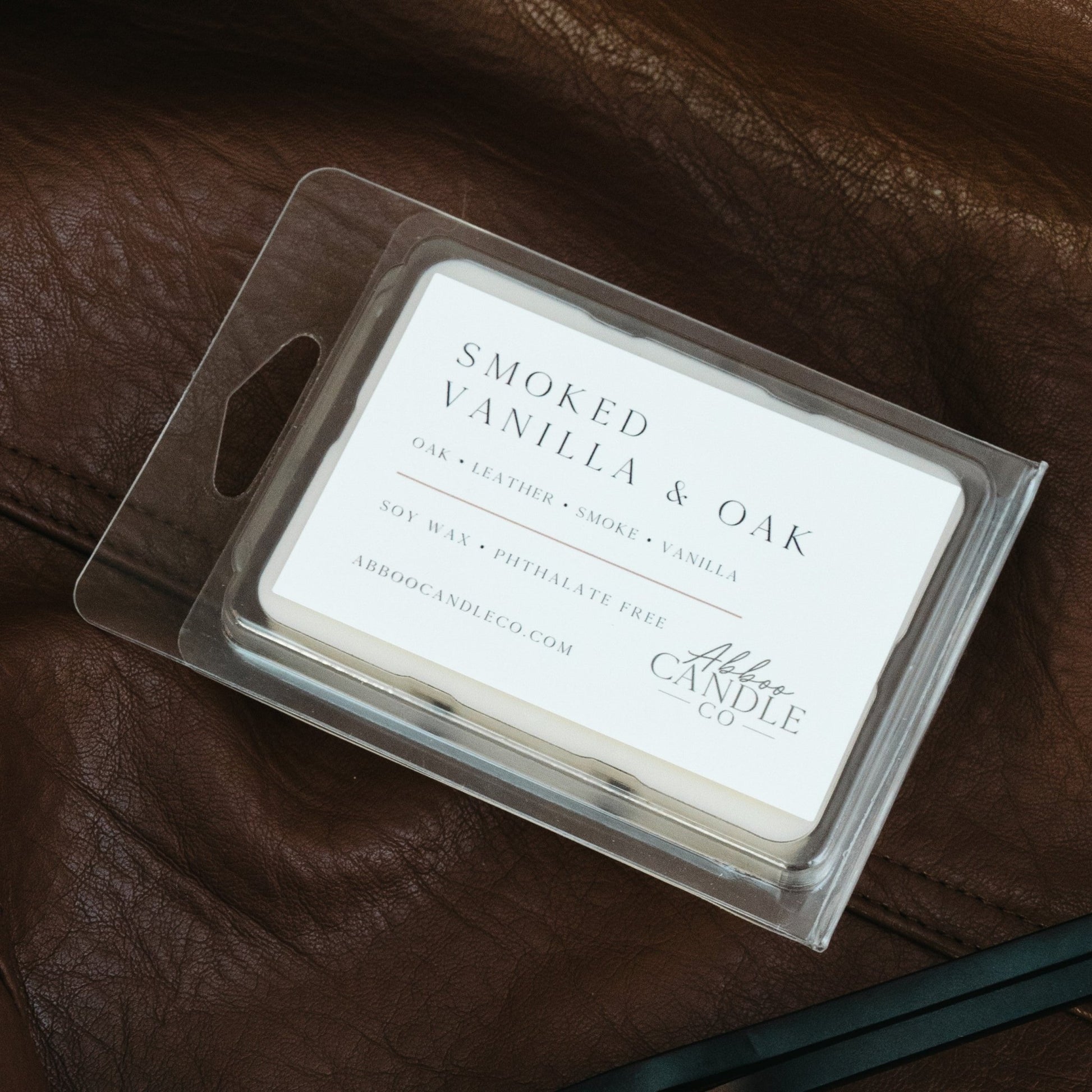 Smoked Vanilla and Oak Soy Wax Melts - Abboo Candle Co