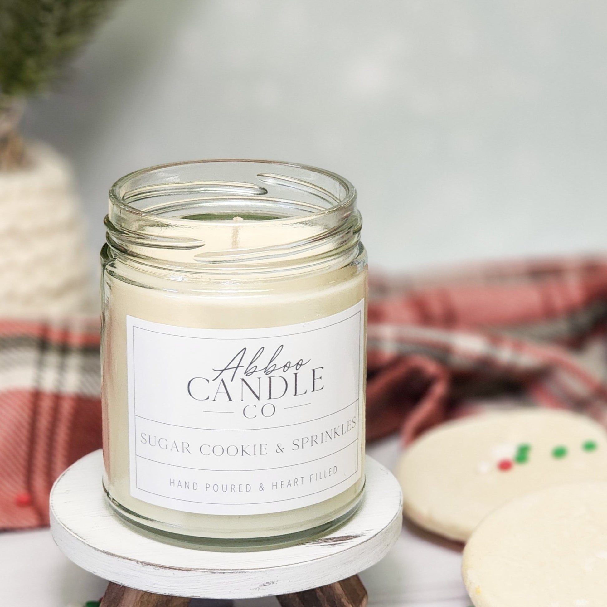 Sugar Cookie and Sprinkles Soy Candle - Abboo Candle Co